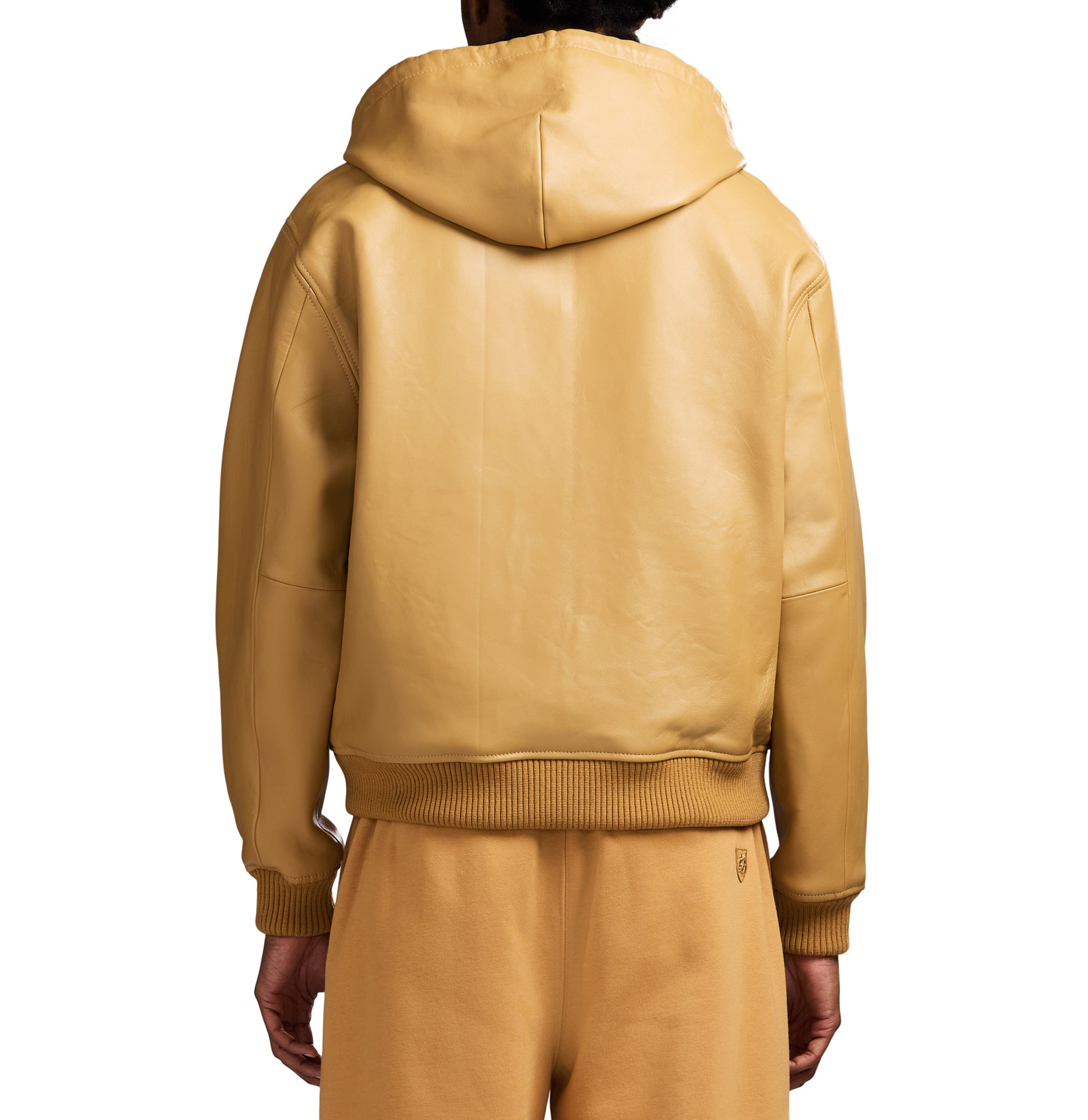 SCRIPT NAPPA LEATHER HOODIE – Avirex