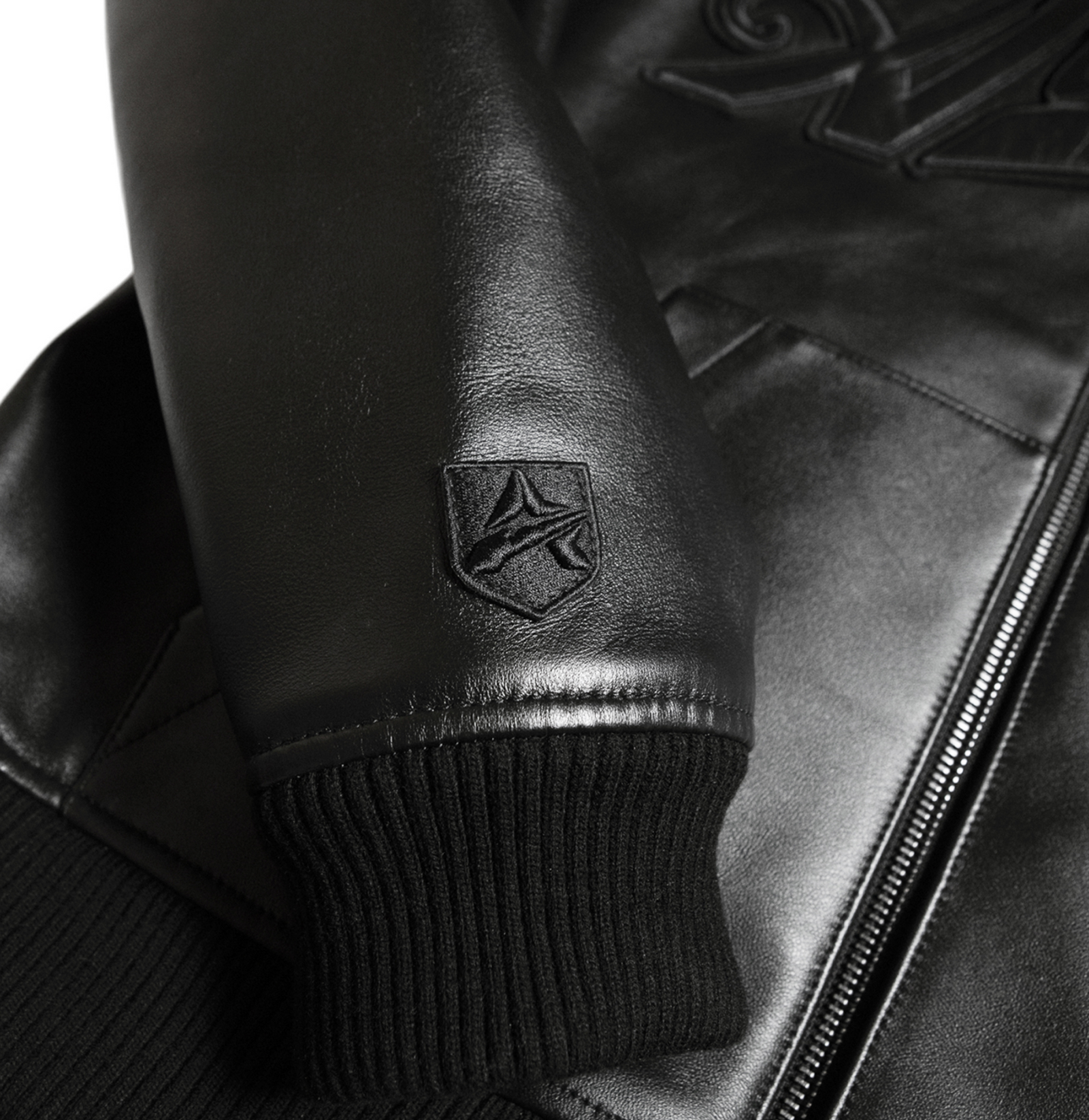 SCRIPT NAPPA LEATHER HOODIE – Avirex