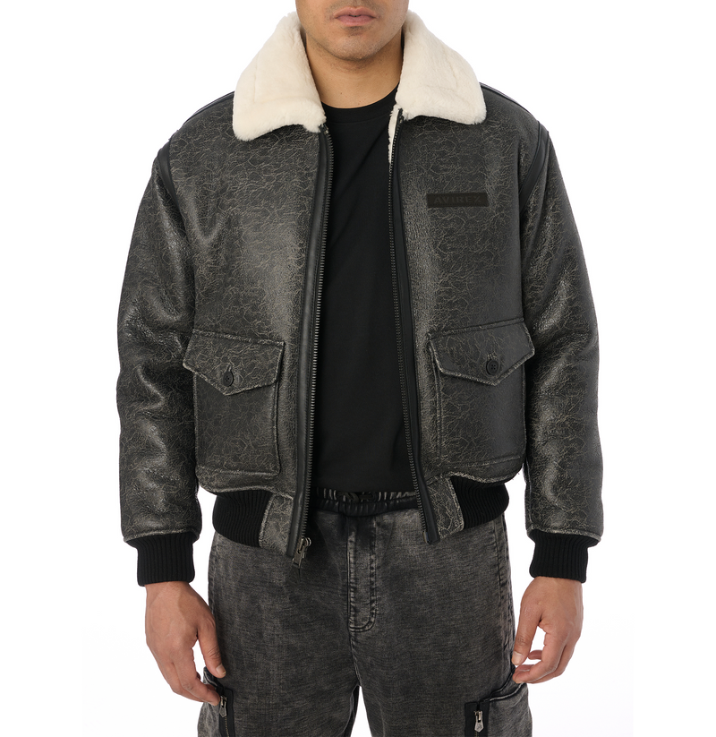 SHEARLING B-3 JACKET
