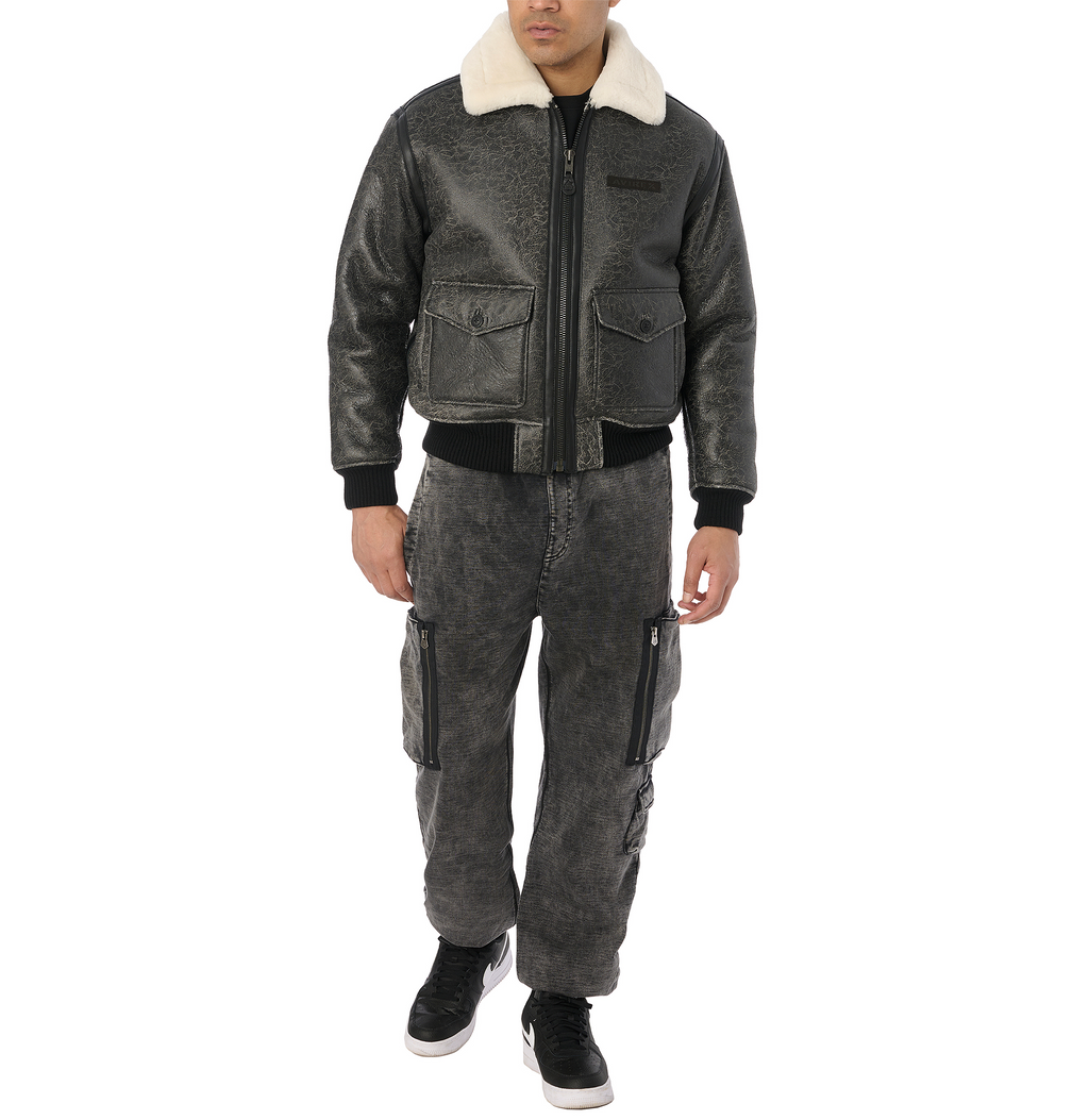 SHEARLING B-3 JACKET – Avirex