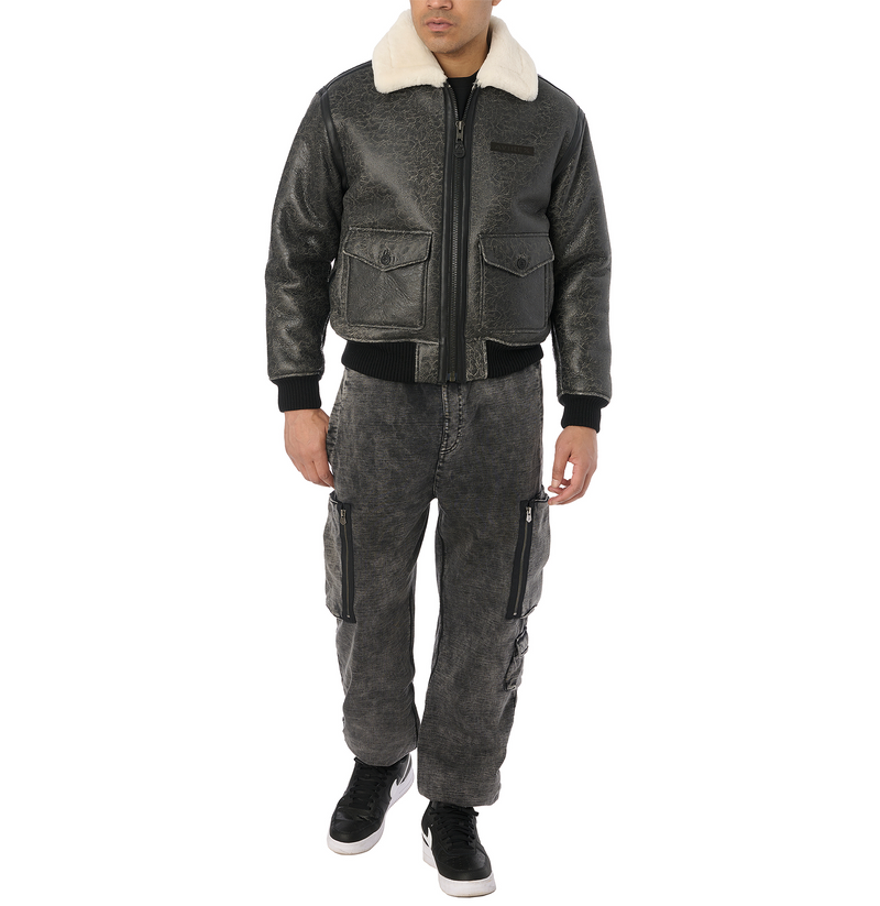 SHEARLING B-3 JACKET
