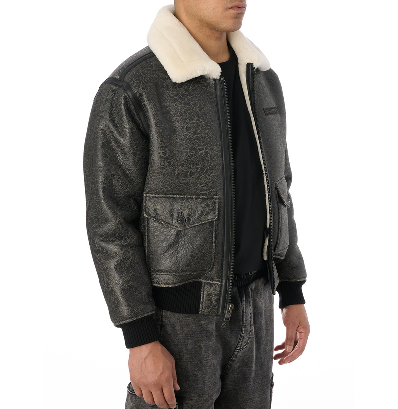 SHEARLING B-3 JACKET