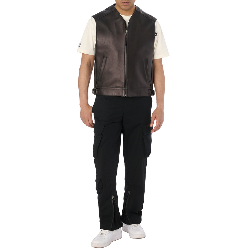 RIDER LEATHER VEST