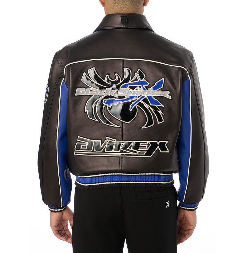 BLACK SPIDER RACER JACKET