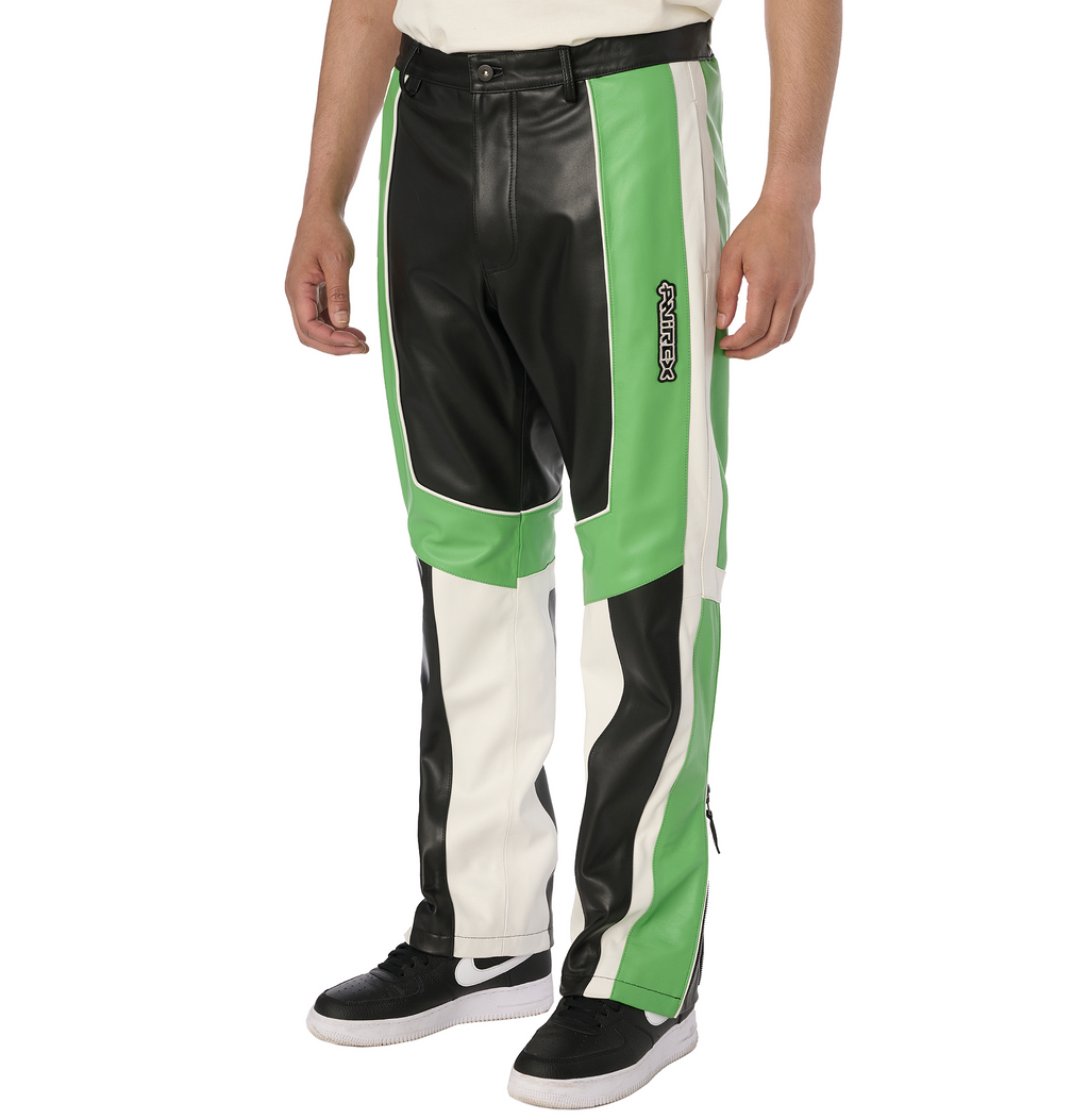 LEATHER RACING PANT – Avirex