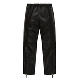 BLACK-OUT LEATHER RACER PANT
