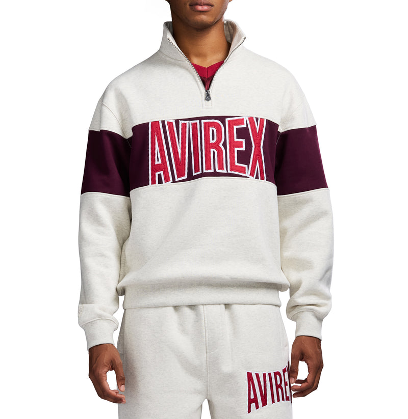 MOCK NECK SWEATSHIRT
