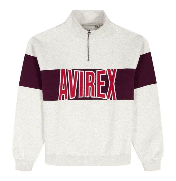MOCK NECK SWEATSHIRT