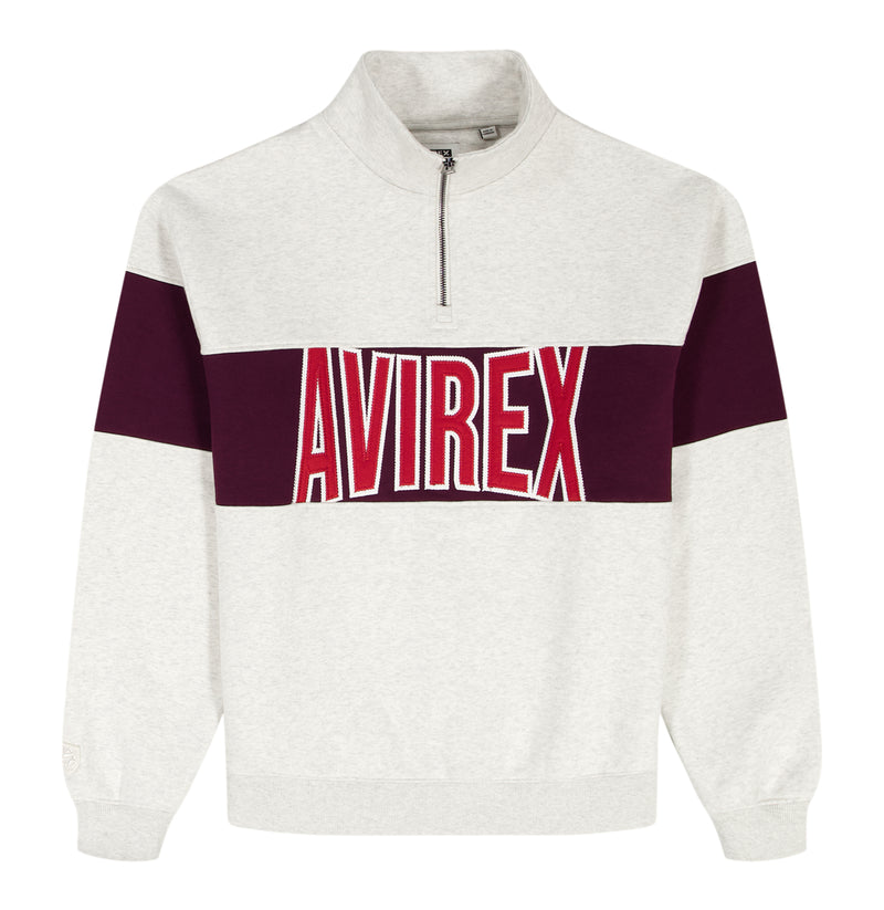 MOCK NECK SWEATSHIRT