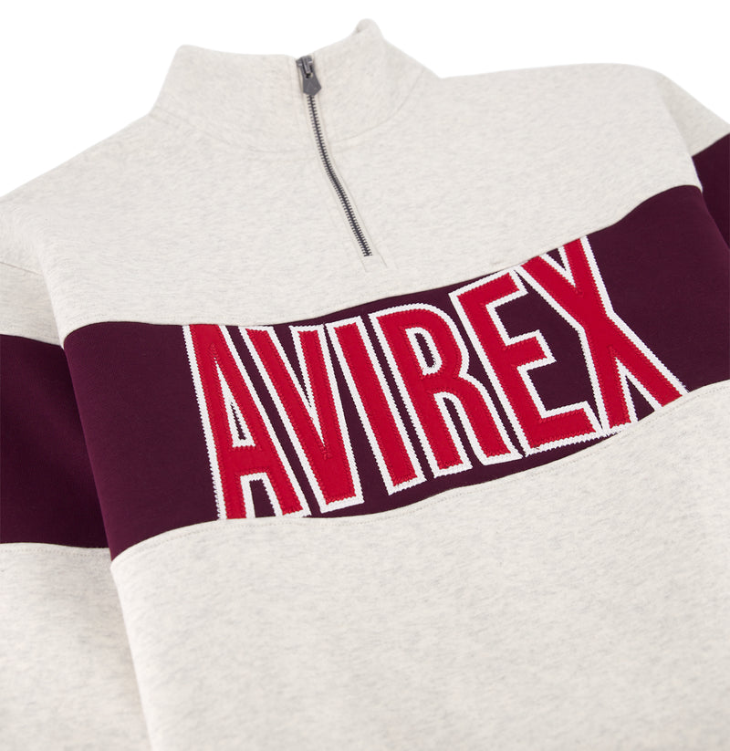 MOCK NECK SWEATSHIRT