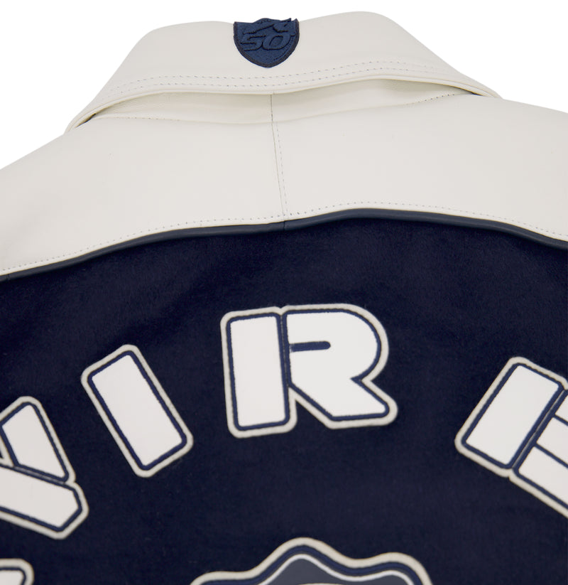 CLASSIC WOOL LEATHER VARSITY JACKET