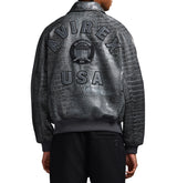 LIMITED EDITION DISTRESSED CROC ICON JACKET