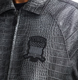 LIMITED EDITION DISTRESSED CROC ICON JACKET