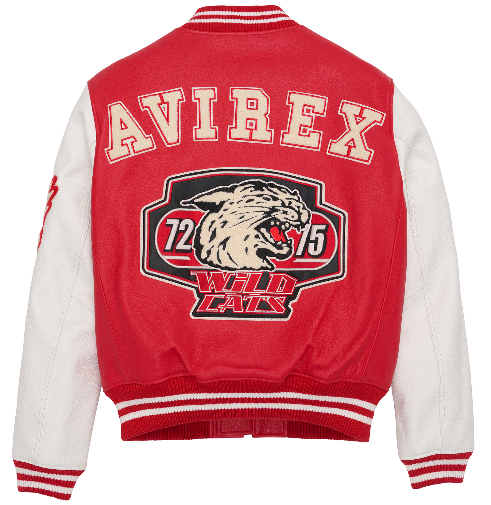 AVIREX 80's USA製 オリジナル VARSITY JACKET Avirex USA Varsity Jacket Blue with Red lining Rare Vintage