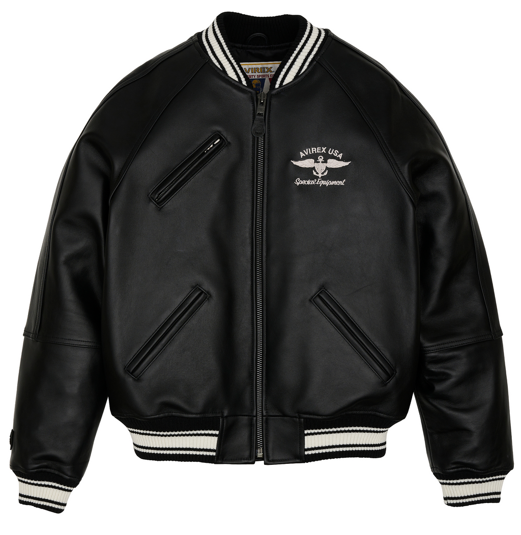 Avirex track field jacket clearance