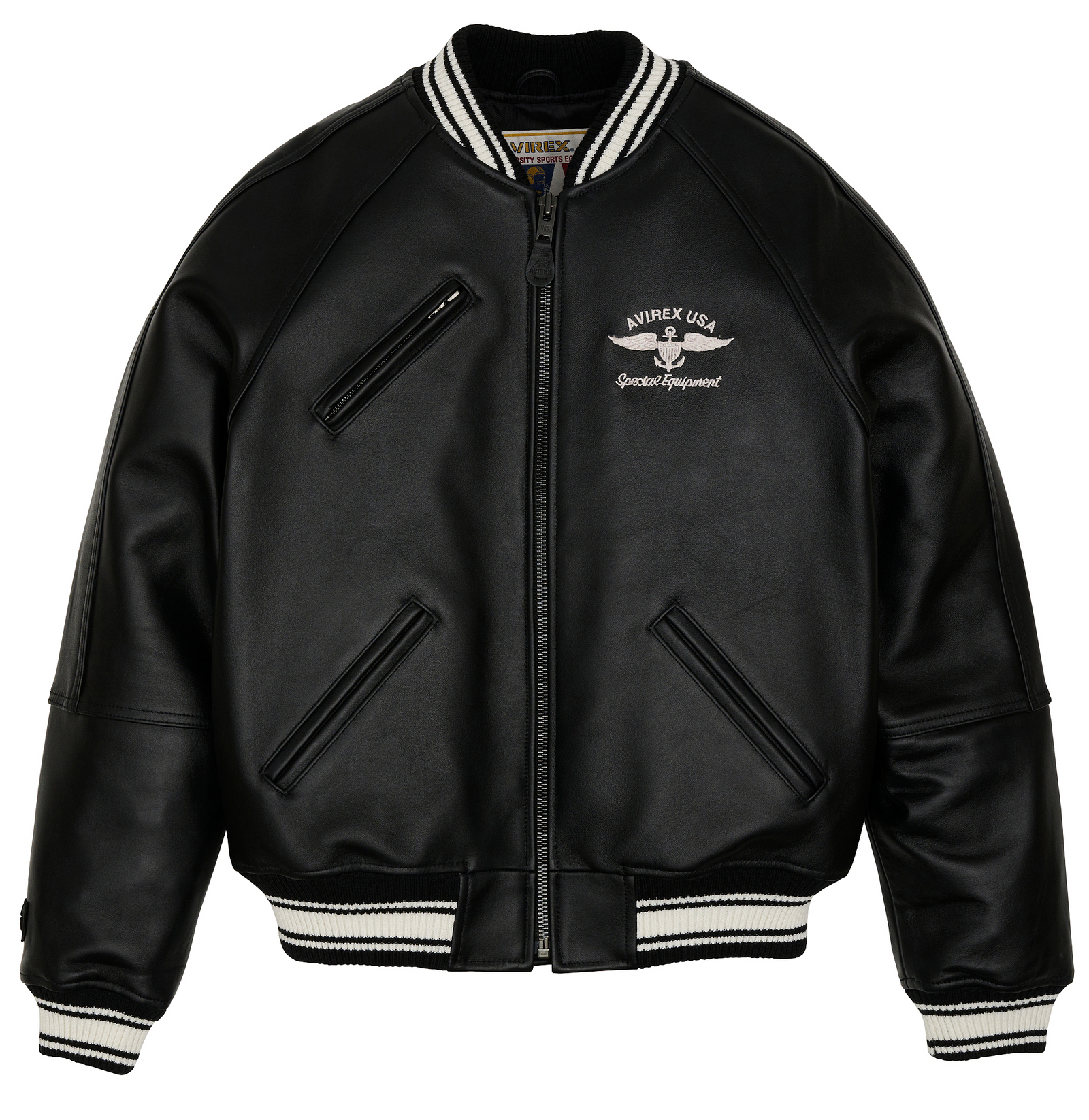 パリコレクション AVS241O01_STADIUM_JACKET_BLACK ジャケット・アウター