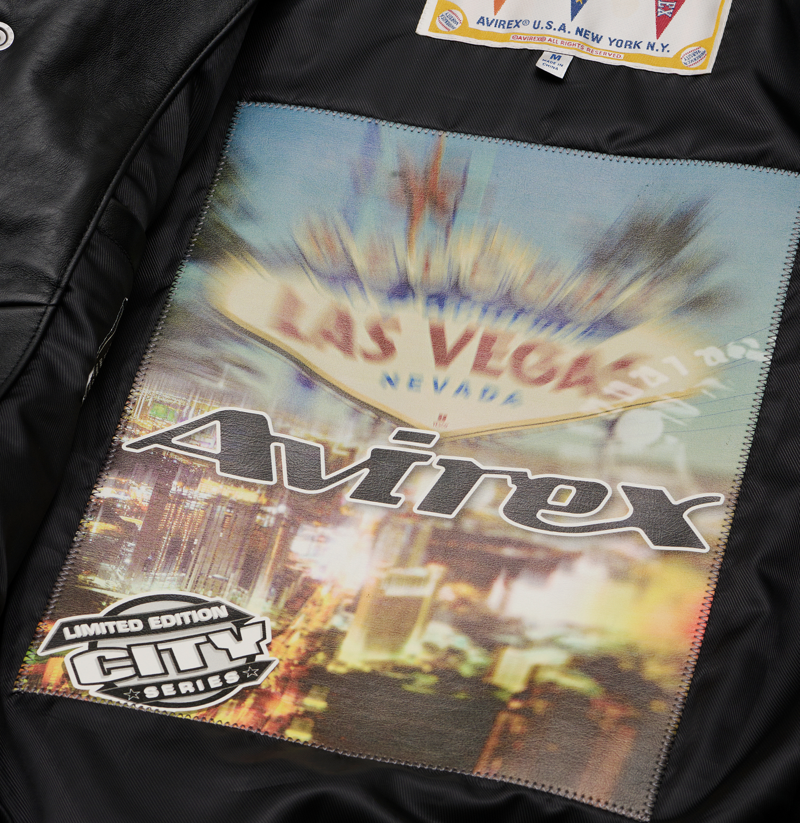 LIMITED EDITION CITY SERIES LAS VEGAS JACKET – Avirex LIMITED EDITION CITY SERIES LAS VEGAS JACKET – Avirex