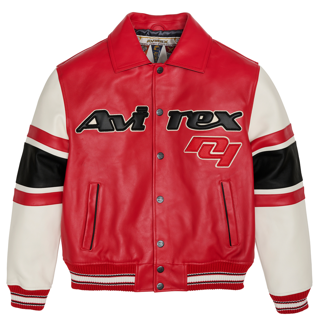Avirex leather coats discount