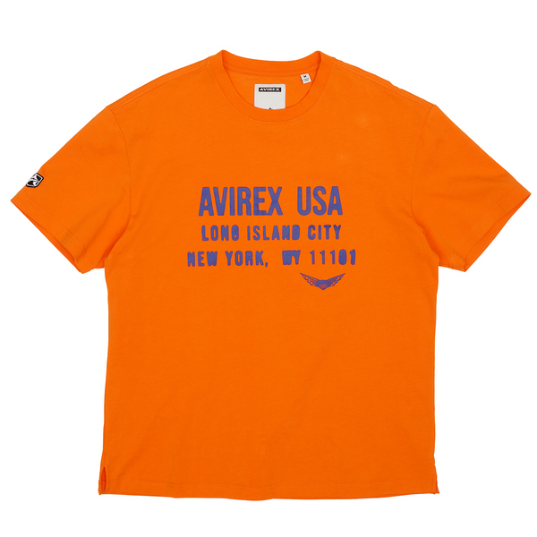 かわいい新作 AVS242T24_AVIATOR_TEE_ORANGE_8 トップス