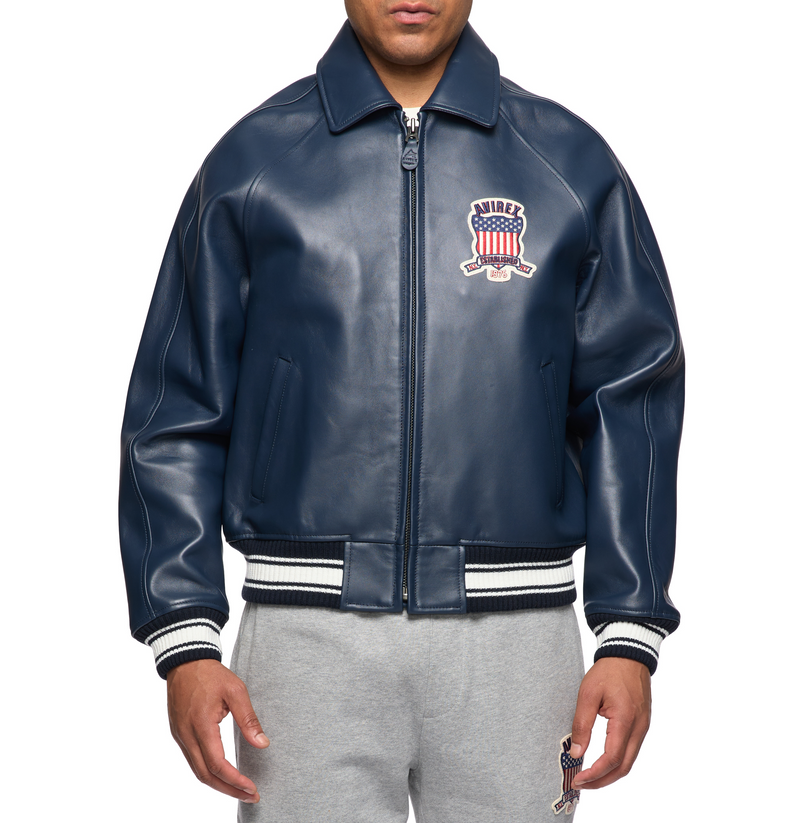 Avirex Icon Jacket Navy Blue