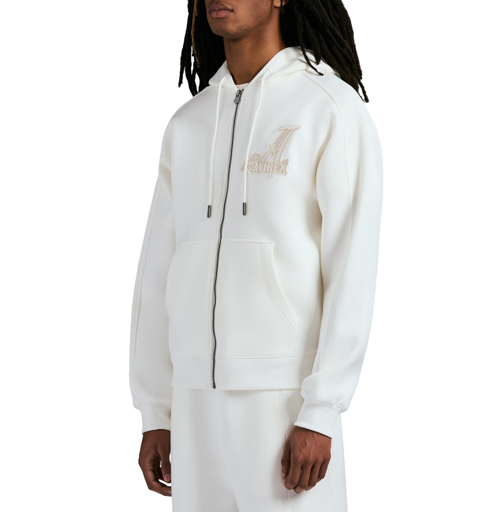 ◇AVIREX◇ Daily logo hoodie off-white PRIVATE HOODIE – Avirex
