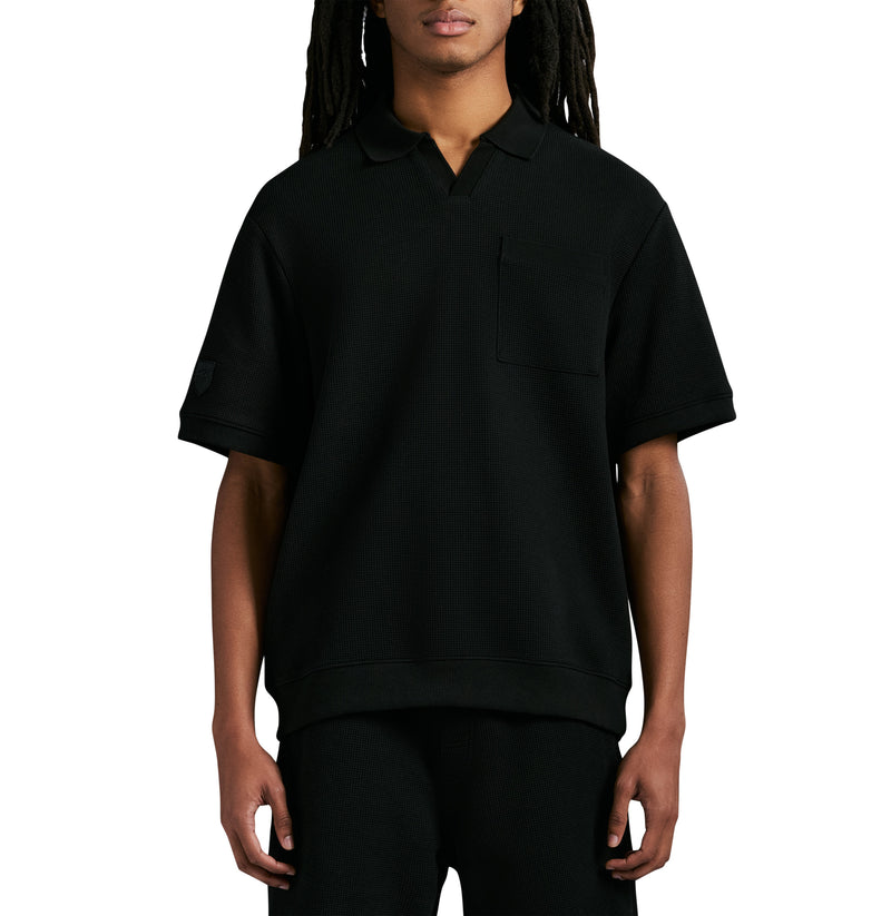 TENNIS WAFFLE POLO
