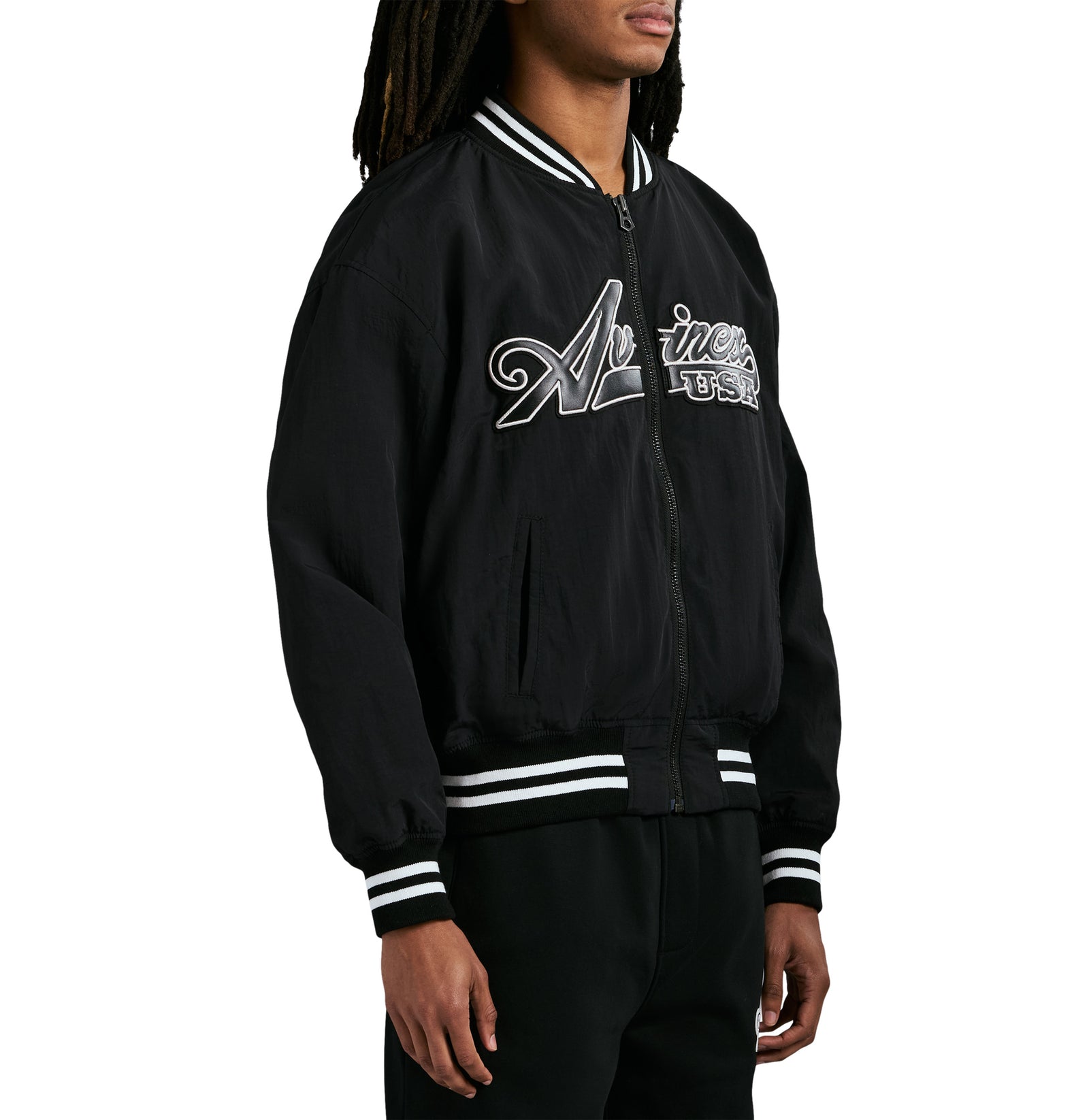 【AVIREX】クロップド スクリプト ジャケット SCRIPT NYLON JACKET – Avirex