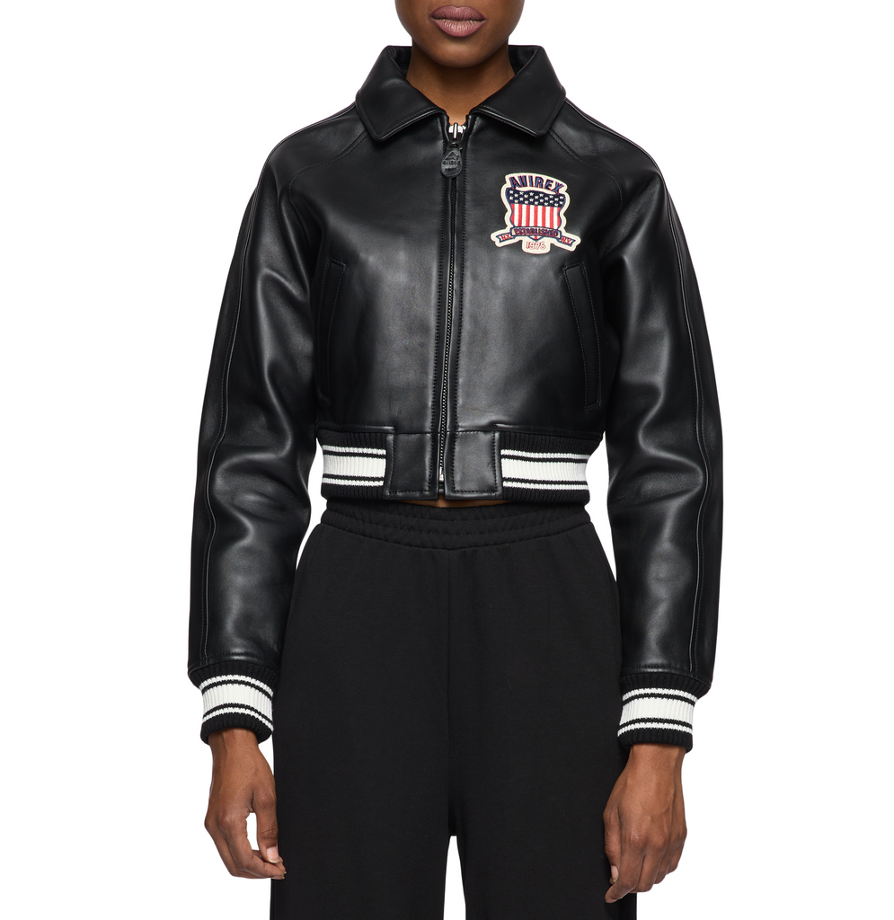 Cropped Icon Jacket – Avirex
