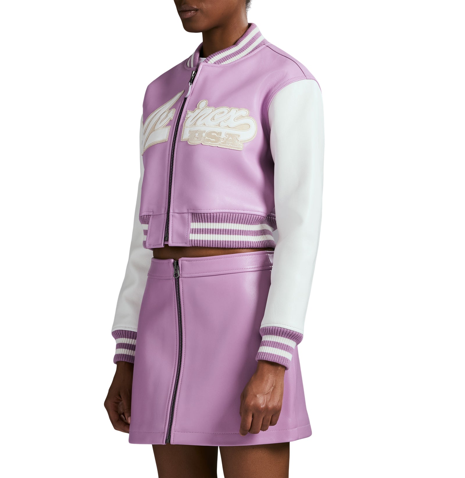 CROPPED SCRIPT JACKET – Avirex