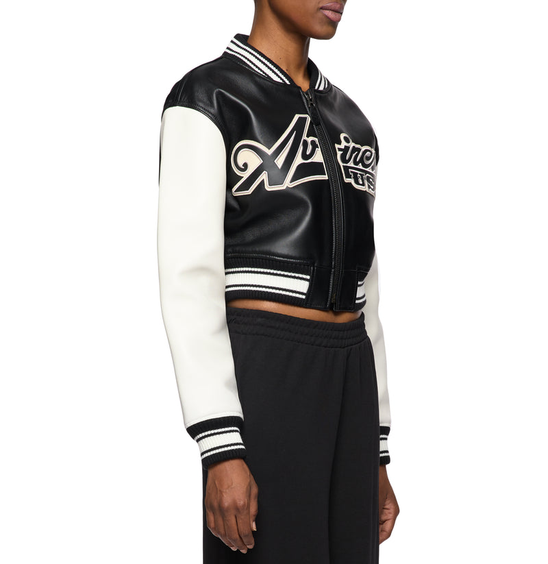 CROPPED SCRIPT JACKET