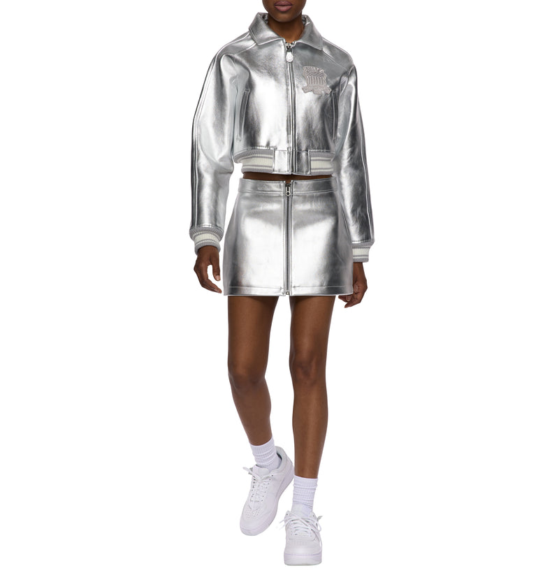 METALLIC SKIRT
