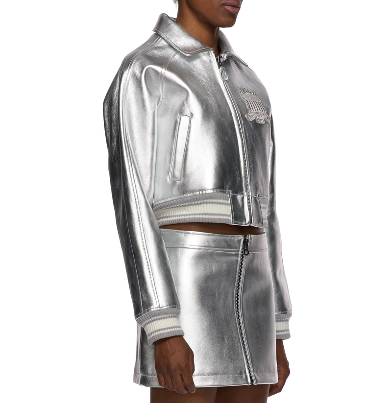METALLIC SKIRT