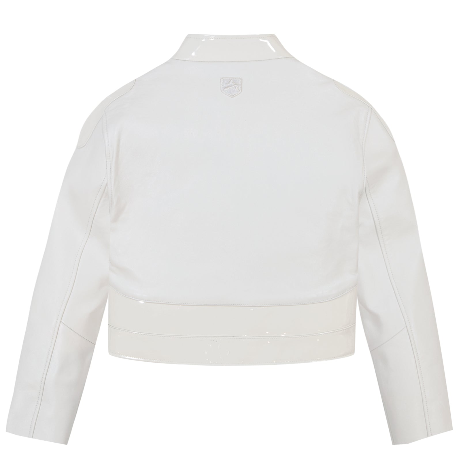 CROPPED PATENT LEATHER MOTO JACKET – Avirex