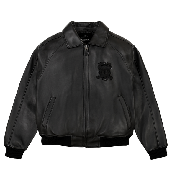 ジャケット・アウター 90's Avirex Military gimmick jacket M Vintage Avirex Bomber Jacket Avirex Miss Miami Reproduced