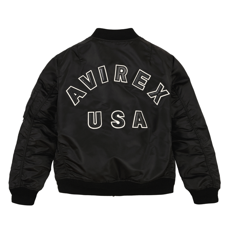 avirex MAー1 MA-1 NYLON BOMBER JACKET – Avirex