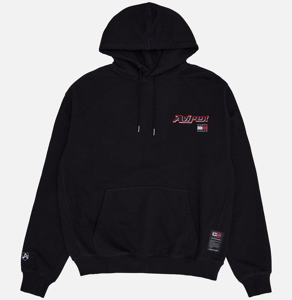 Avirex black and top red hoodie