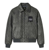 LIMITED EDITION DISTRESSED CROC ICON JACKET