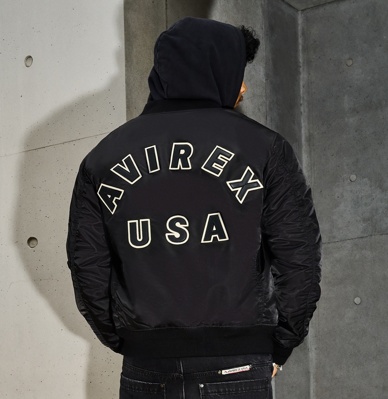 MA-1 NYLON BOMBER JACKET