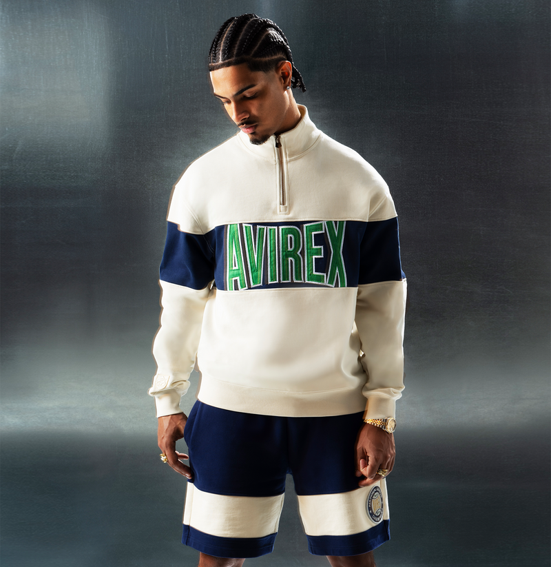 MOCK NECK SWEATSHIRT
