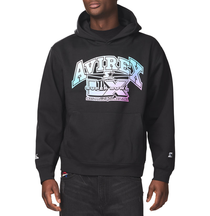 avirex アイコンカスタム　フォトパーカー　美品　size L AVIREX X STARTER SUPER BOWL LX HOODIE – Avirex