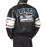 AVIREX X STARTER SUPER BOWL LX LEATHER JACKET