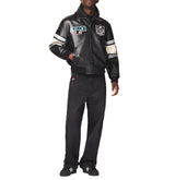 AVIREX X STARTER SUPER BOWL LX LEATHER JACKET