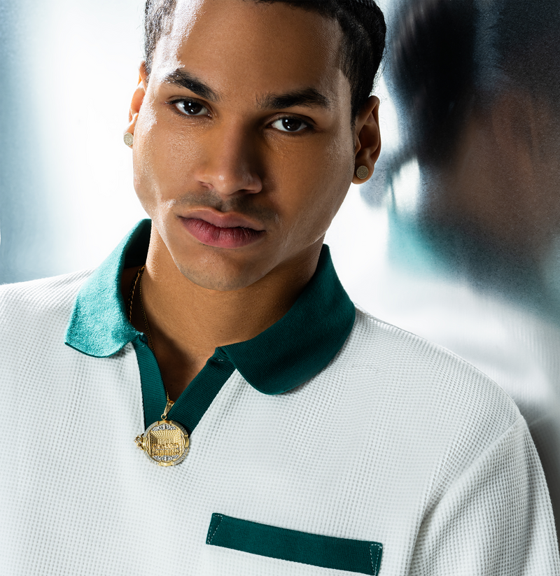TENNIS WAFFLE POLO