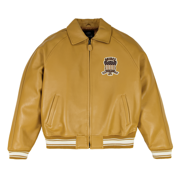 ジャケット・アウター Avirex Bomber Jacket AVIREX × Eddie Bauer》LIGHT LEATHER BOMBER JACKET | AVIREX