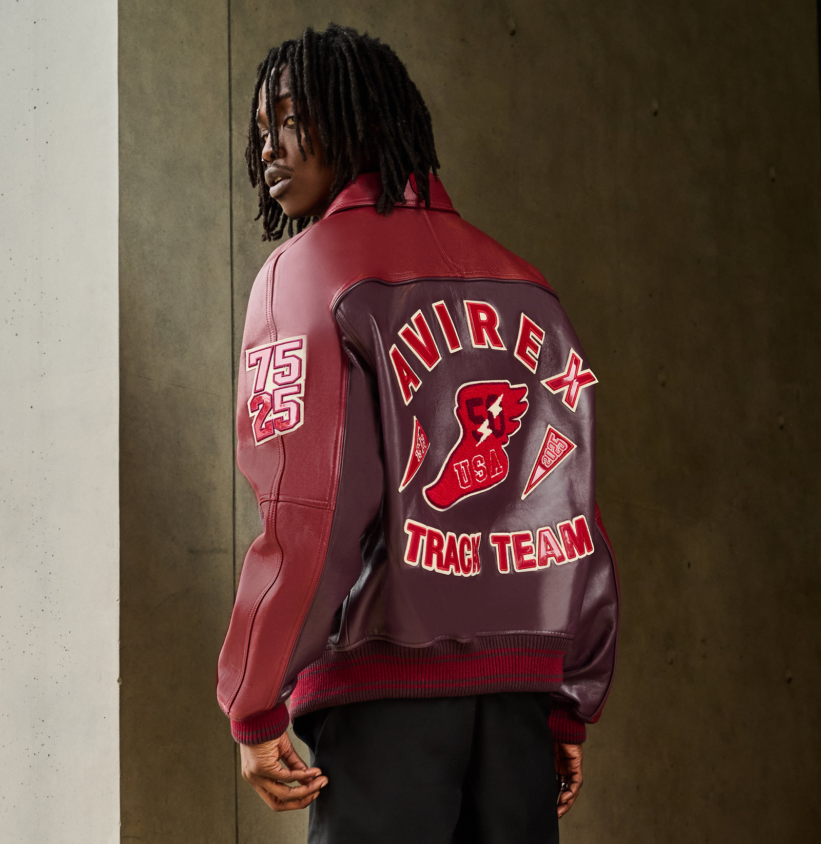 TRACK TEAM JACKET – Avirex TRACK TEAM JACKET – Avirex