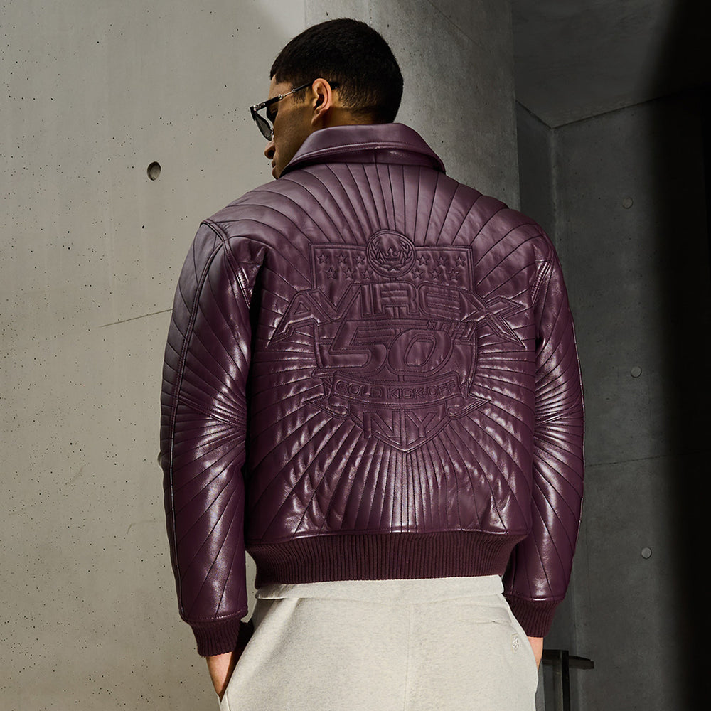 【aeroheads】AVIREX #6182221 Full-Zip Avirex Cropped Jacket