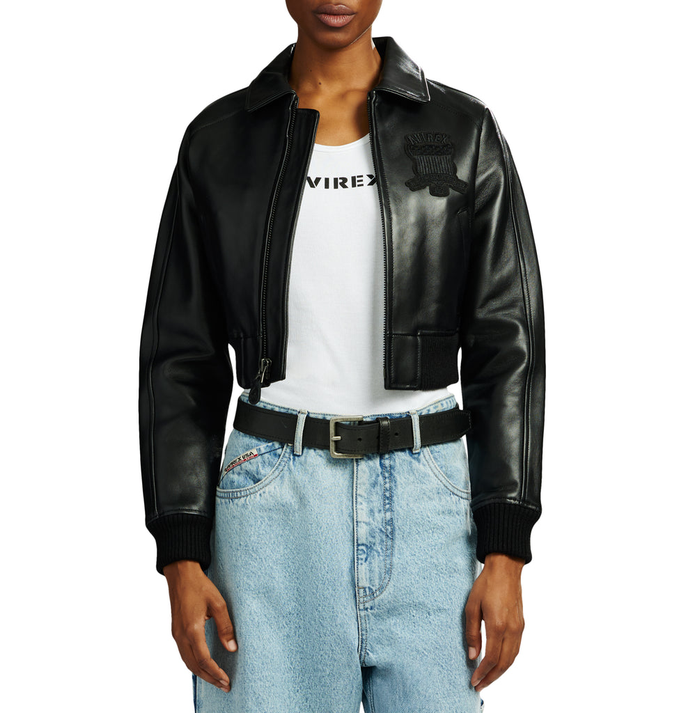 Cropped Icon Jacket – Avirex