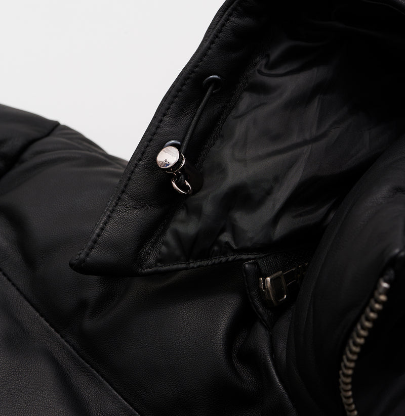 LEATHER PARKA
