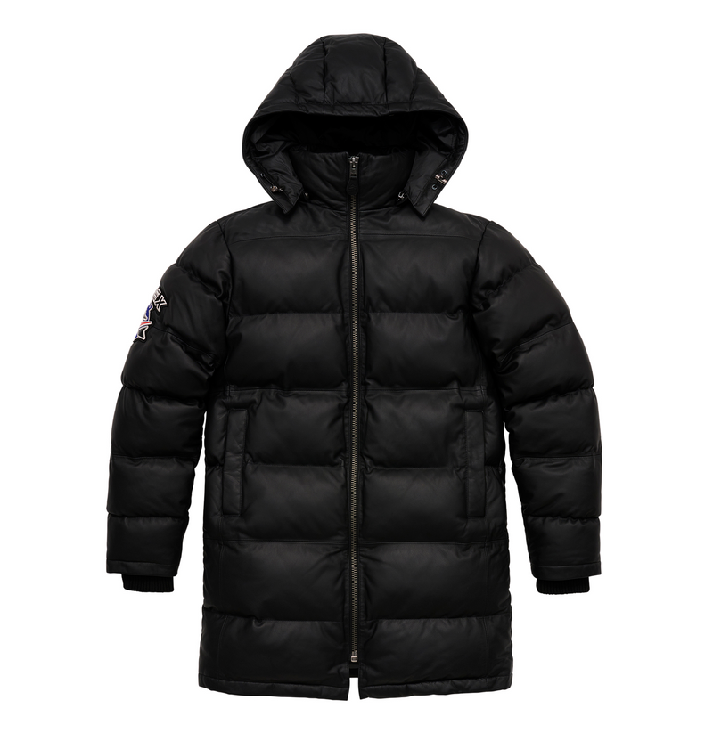 LEATHER PARKA