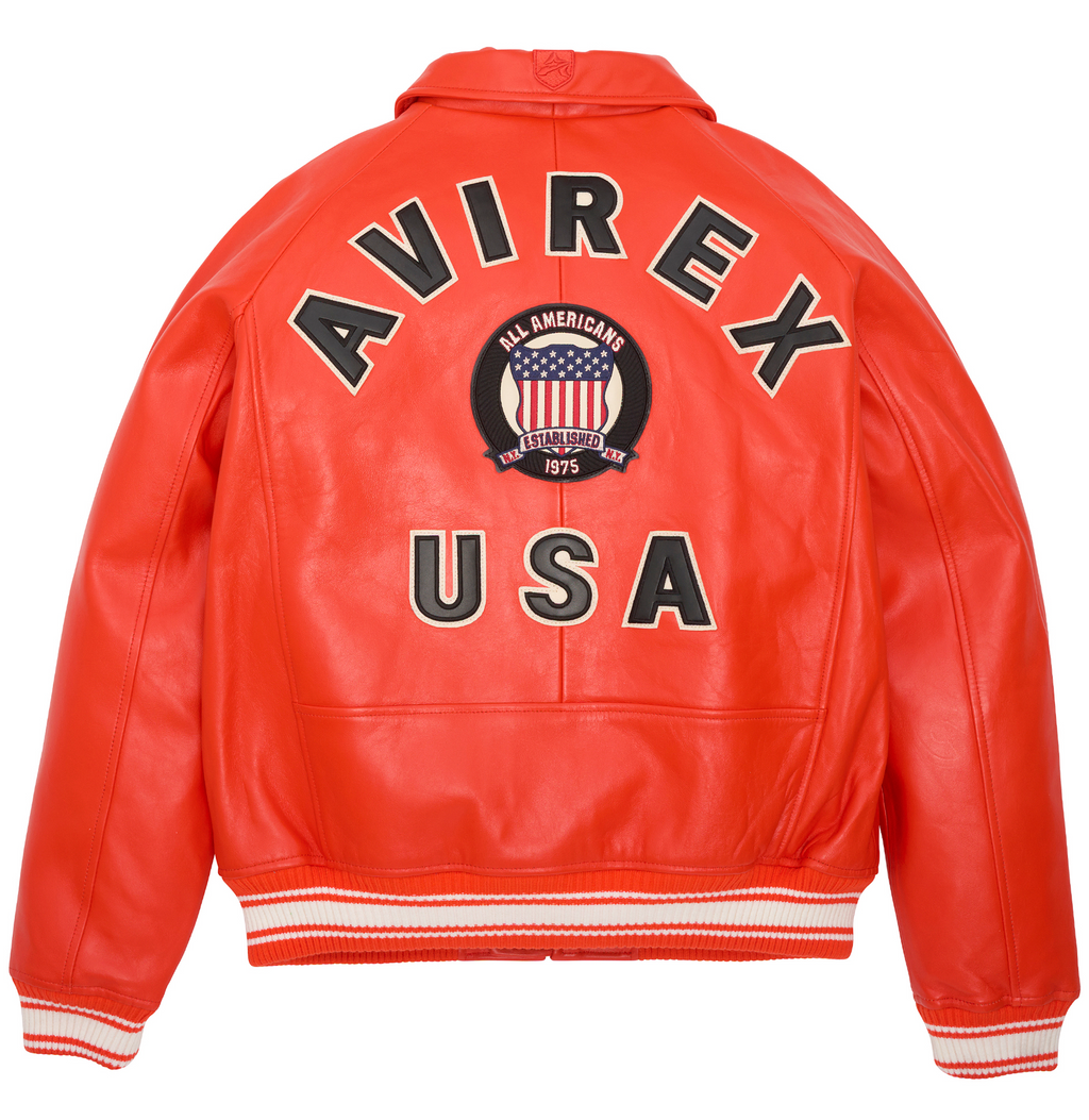 Avirex leather jackets for 2025 sale